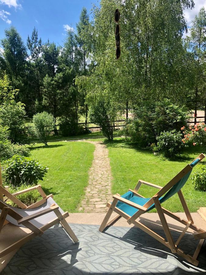 Modryna Ranczo Bed and Breakfast Krasiczyn Buitenkant foto