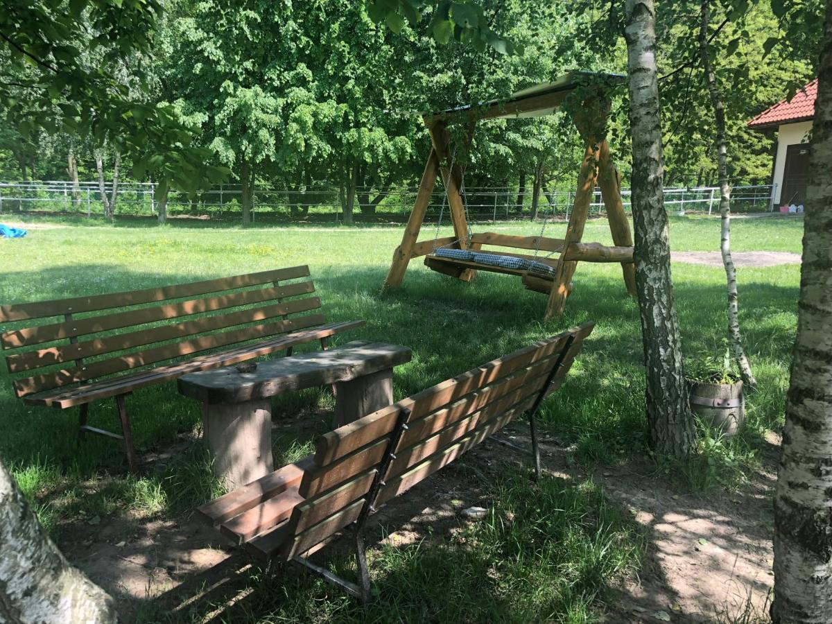 Modryna Ranczo Bed and Breakfast Krasiczyn Buitenkant foto